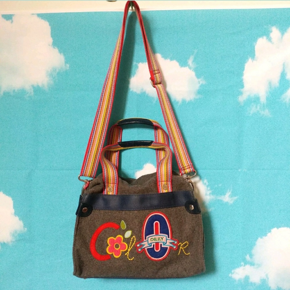 🚫SOLD🚫Oilily Color Crossbody Rainbow Pride Wool - Picture 5 of 8